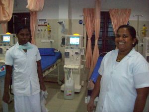 Medizinische Unterstützung für Indien