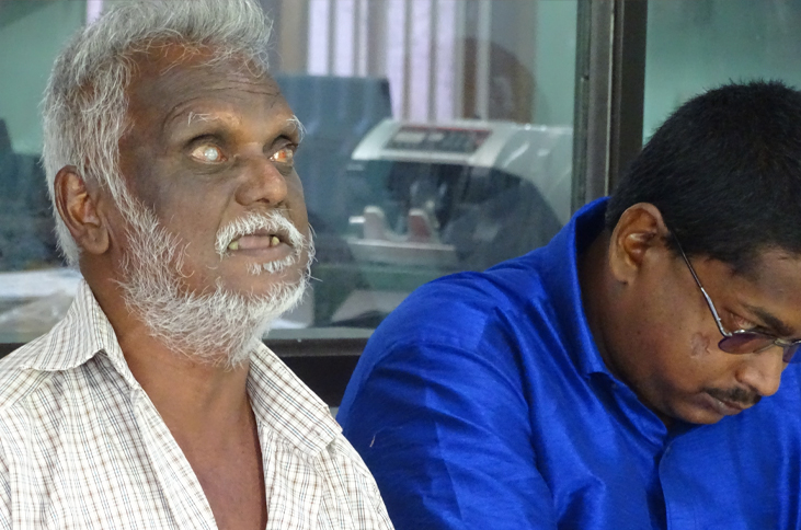 Unterstützung für Blinde in Indien